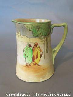 Royal Doulton - Tunis Hand Painted Ceramic Pitcher