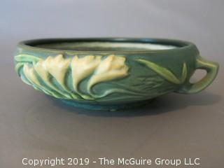 Roseville Double Handled, Hand Painted Pottery