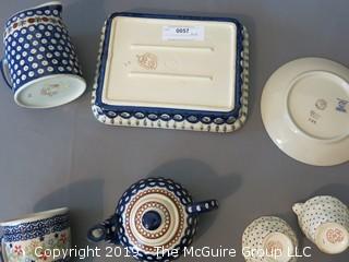 Collection of Polish Pottery