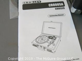 Crosley Cruiser Turntable; model CR8005A