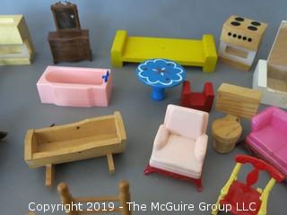 Collection of Doll Furniture 