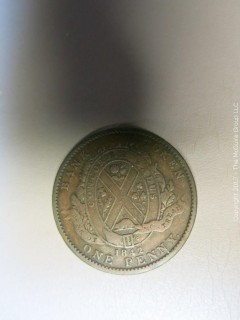 1842 Bank of Montreal Penny Token