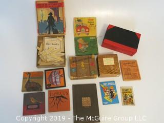 Collection of ephemera and unused journal books