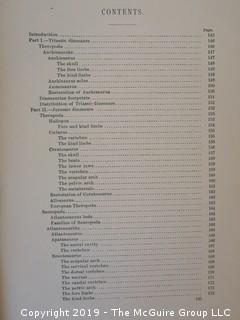 Book Title: The Dinosaurs of North America" by Othniel Charles Marsh; published by the U.S. Geological Society; 16th Annual Report; 1896