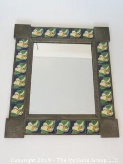 Framed Wall Mirror; 14 x 17"