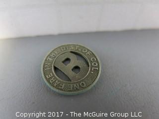 Collection of 48 U.S. Transit Tokens: Trains, Streetcars, City Buses, Underground Trains, Metro and Ferries