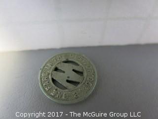 Collection of 48 U.S. Transit Tokens: Trains, Streetcars, City Buses, Underground Trains, Metro and Ferries