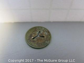 Collection of 48 U.S. Transit Tokens: Trains, Streetcars, City Buses, Underground Trains, Metro and Ferries