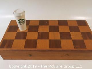 Large chess set - (Starbuck's Cup used for perspective)