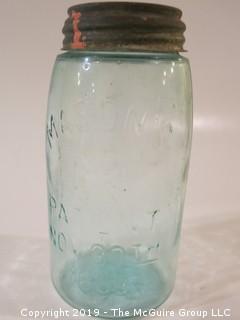 Collection including R. A. Lyman Milk Bottle: "For Mothers Who Care"