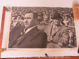 Poster: Eugene McCarthy and Hubert Humphrey campaigning in 1958