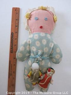 Collection of vintage dolls 