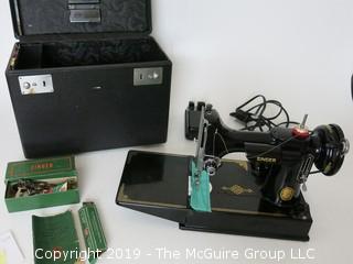 Singer Portable Electric Sewing Machine 221-1