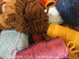 Assorted Cones of Yarn/Thread 