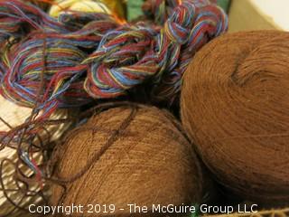 Assorted Cones of Yarn/Thread 