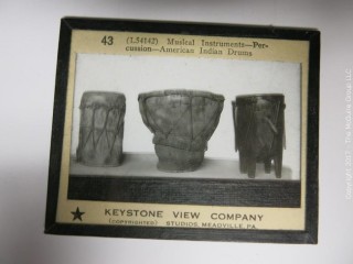 Collection of 50 Magic Lantern Glass Slides from Keystone View Co. 