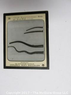 Collection of 50 Magic Lantern Glass Slides from Keystone View Co. 