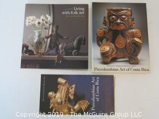 3 soft cover reference books 