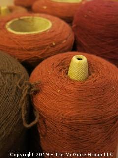 Assorted Cones of Yarn/Thread 