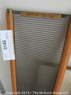 Weaving Reed; stainless steel; 40"; 7 dents