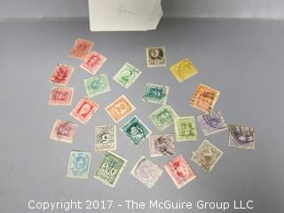 Collection of foreign postage stamps 