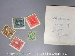 Collection of foreign postage stamps