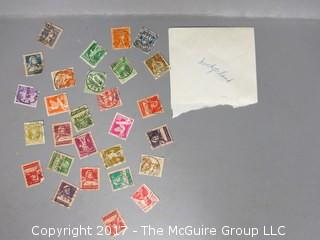 Collection of foreign postage stamps