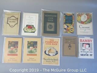 Collection of Vintage Food Brand Recipe Pamphlets