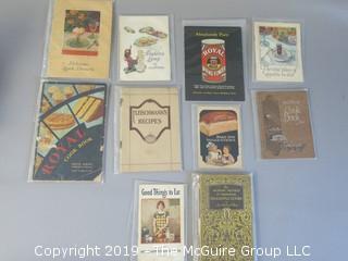 Collection of Vintage Food Brand Recipe Pamphlets