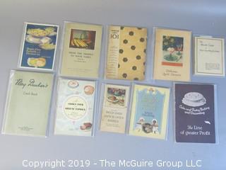 Collection of Vintage Food Brand Recipe Pamphlets