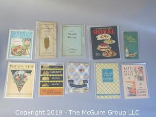 Collection of Vintage Food Brand Recipe Pamphlets