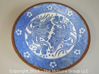 Hand Painted Blue and White Chinese Plate