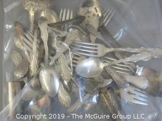 Misc. sterling flatware; 723 grams