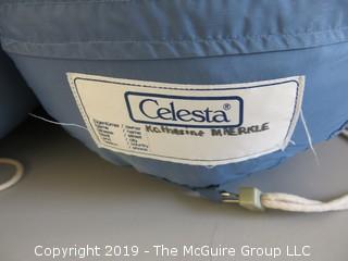 (2) Down filled "Celesta" sleeping bags; pre-owned