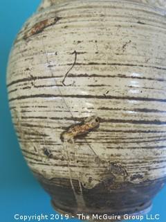 Chinese Shang Dynasty (1766 - 1122 BC) Pottery Vase (this item has been assembled so that bidders can see that it is all there, but needs restoration)