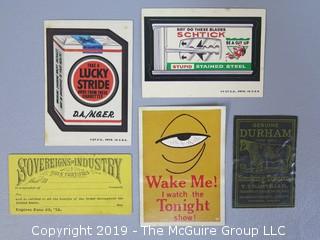 Collection of Ephemera; Mid-Century 