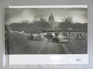 Eisenhower Inaugural Parade Photo taken by Acclaimed Photographer Arthur Rickerby 