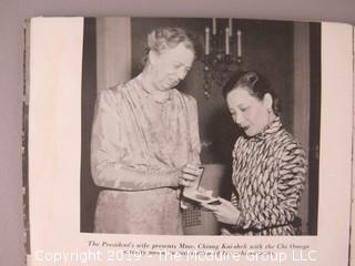 Booklet: "The First Lady of China (The Historic Visit of MME. Kiang Kai-Shek to the United States; 1943 