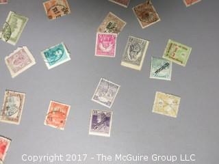 Collection of foreign postage stamps