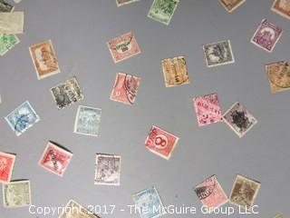 Collection of foreign postage stamps