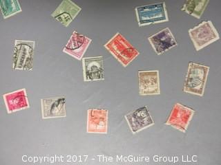 Collection of foreign postage stamps