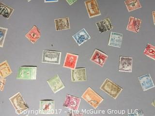 Collection of foreign postage stamps