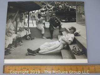 Black and White Photo of downtime at Little League World Series Game; Williamsport, PA; photo by Arthur Rickerby