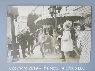 Collection of Washington DC Ephemera, including the Bijou Burlesque Theatre Card and protesters of the United Nations outside the Fairmont Hotel