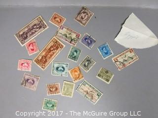 Collection of foreign postage stamps