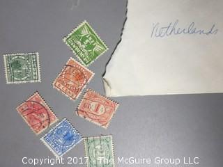 Collection of foreign postage stamps