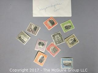 Collection of foreign postage stamps