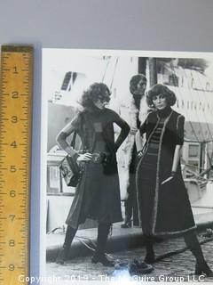 Large Format B+W Photo of 1975 Danish Hindsgaul Mannequins (YES, ALL ARE MANNEQUINS!)