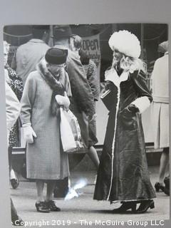 1969 Large Format B + W Fashion Photos, including Vogue. 