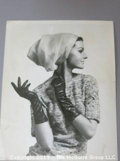 1969 Large Format B + W Fashion Photos, including Vogue. 